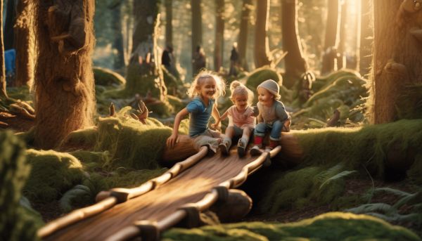 Où s’amuser en famille au bois des lutins à Diémoz ?